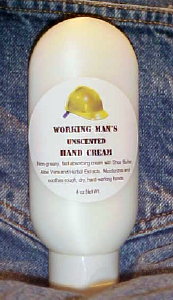 Working Man's Unscented Hand Cream
